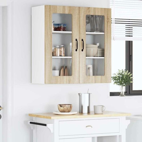 VidaXL Mosogatógép panel Kalmar Sonoma tölgy 80 x 31 x 80 cm Faanyag
