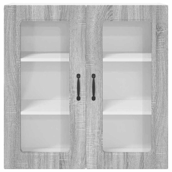 VidaXL Mosogatógép panel Kalmar Szürke Sonoma 80 x 31 x 80 cm Faanyag