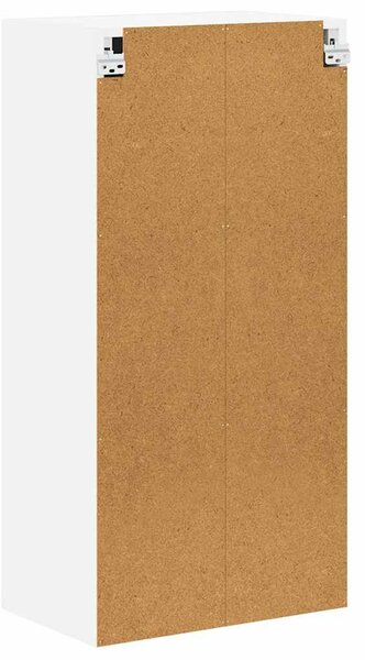 VidaXL Fali konyhaszekrény Magas Fényű Fehér 50 x 31 x 100 cm Faanyag