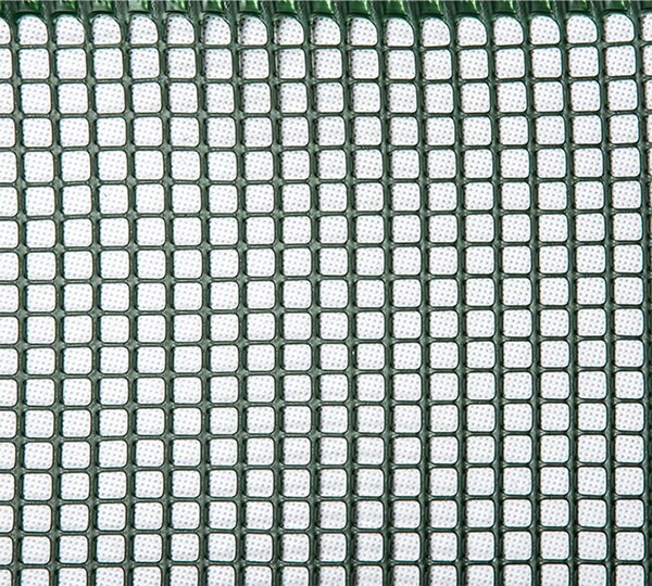 Kerítésháló, műanyag, zöld, 1 x 25m
