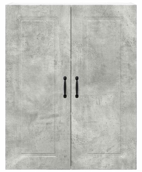 VidaXL Fali konyhaszekrény Beton Szürke 80 x 31 x 100 cm Faanyag