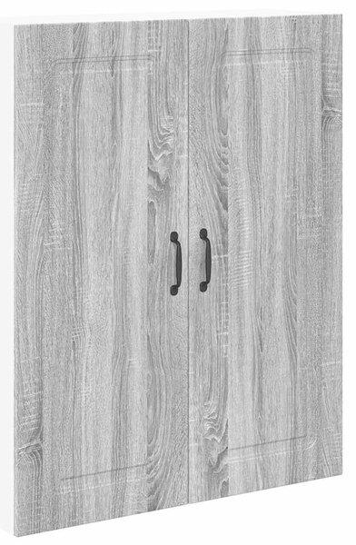 VidaXL Fali konyhaszekrény Szürke Sonoma 80 x 31 x 100 cm Faanyag