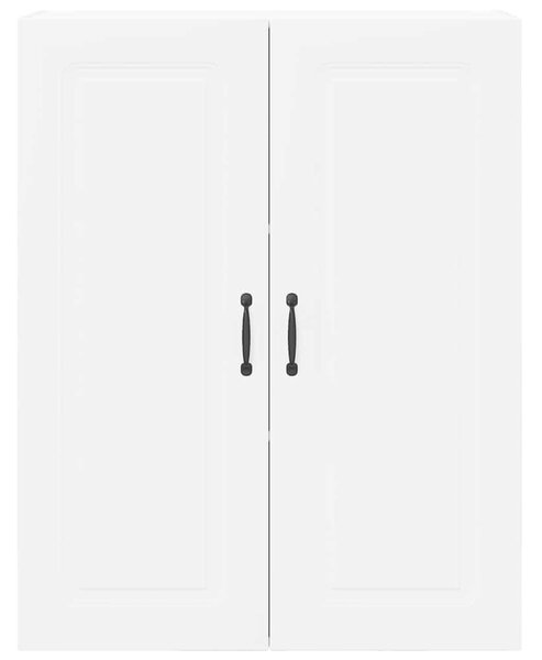 VidaXL Fali konyhaszekrény polcokkal Fehér 80 x 31 x 100 cm Faanyag
