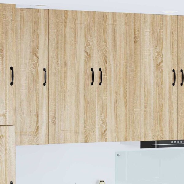 VidaXL Fali konyhaszekrény Sonoma tölgy 80 x 31 x 100 cm Faanyag