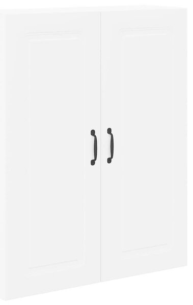 VidaXL Fali konyhaszekrény polcokkal Fehér 80 x 31 x 100 cm Faanyag