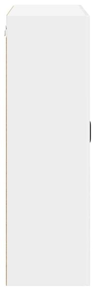 VidaXL Konyhaszekrény Magas Fényű Fehér 80 x 31 x 100 cm Faanyag