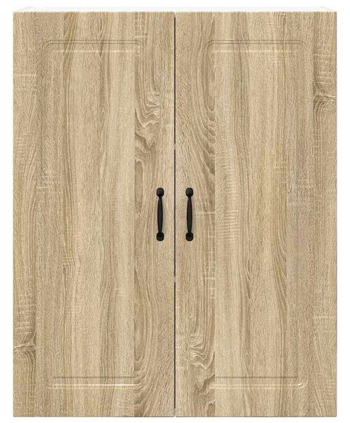 VidaXL Fali konyhaszekrény Sonoma tölgy 80 x 31 x 100 cm Faanyag