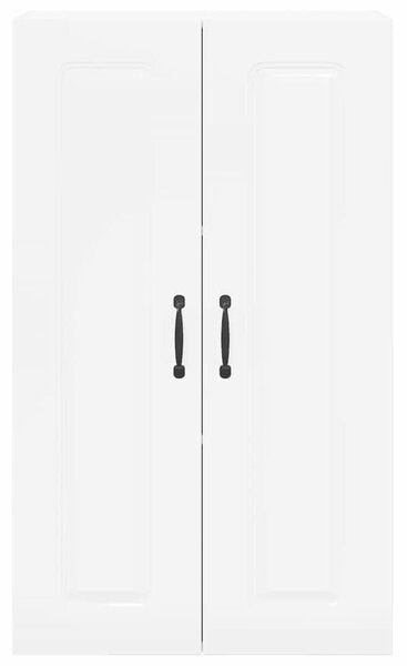 VidaXL Fali konyhaszekrény Magas Fényű Fehér 60 x 31 x 100 cm Faanyag