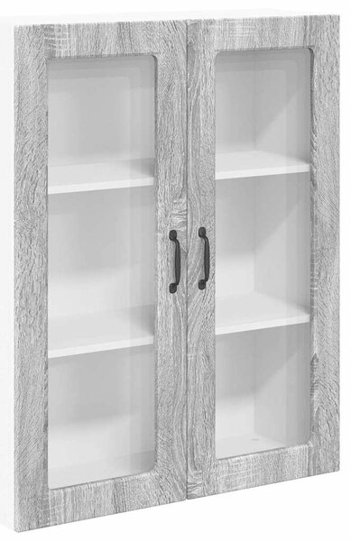 VidaXL Mosogatógép panel Kalmar Szürke Sonoma 80 x 31 x 100 cm Faanyag