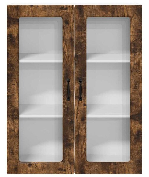 VidaXL Mosogatógép panel Kalmar Füstölt tölgy 80 x 31 x 100 cm Faanyag
