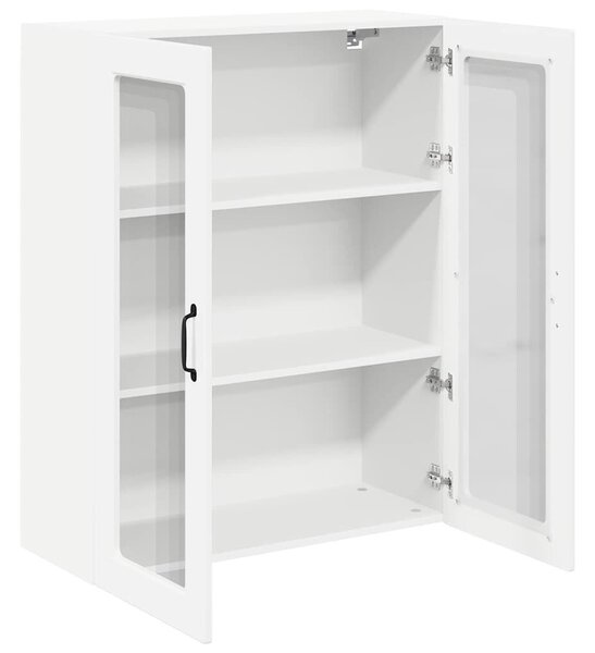 VidaXL Mosogatógép panel Kalmar Magas Fényű Fehér 80 x 31 x 100 cm