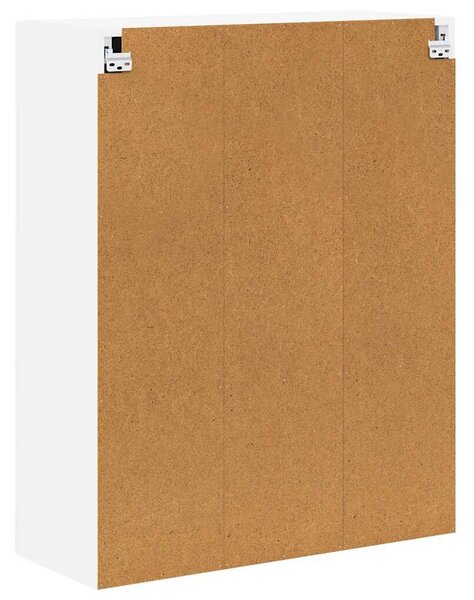 VidaXL Mosogatógép panel Kalmar Magas Fényű Fehér 80 x 31 x 100 cm