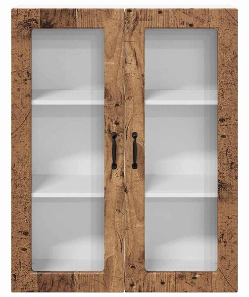 VidaXL Mosogatógép panel Kalmar Öreg fa 80 x 31 x 100 cm Faanyag