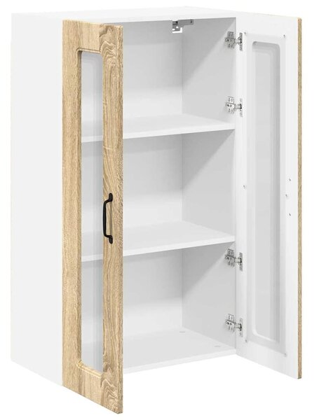 VidaXL Mosogatógép panel Kalmar Sonoma tölgy 60 x 31 x 100 cm Faanyag