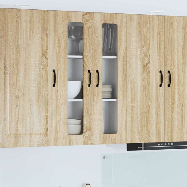 VidaXL Mosogatógép panel Kalmar Sonoma tölgy 60 x 31 x 100 cm Faanyag