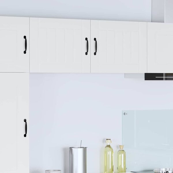 VidaXL Fali konyhaszekrény 2 pcs Fehér 50 x 31 x 40 cm Faanyag