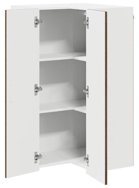 VidaXL Fali konyhaszekrény Barna Tölgy 57 x 57 x 100 cm Faanyag