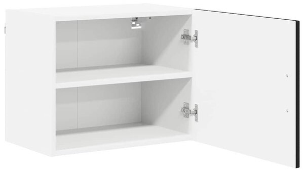 VidaXL Konyhaszekrény 2 pcs Fekete 50 x 31 x 40 cm Faanyag