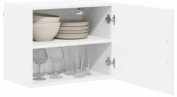 VidaXL Fali konyhaszekrény 2 pcs Fehér 50 x 31 x 40 cm Faanyag