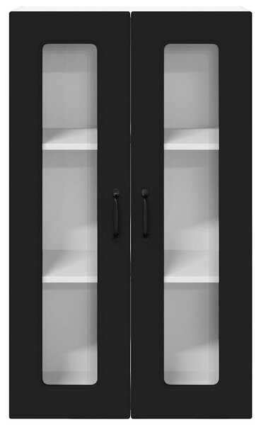 VidaXL Mosogatógép panel Kalmar Fekete 60 x 31 x 100 cm Faanyag