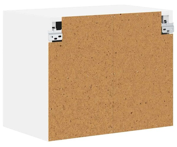 VidaXL Fali konyhaszekrény 2 pcs Fehér 50 x 31 x 40 cm Faanyag
