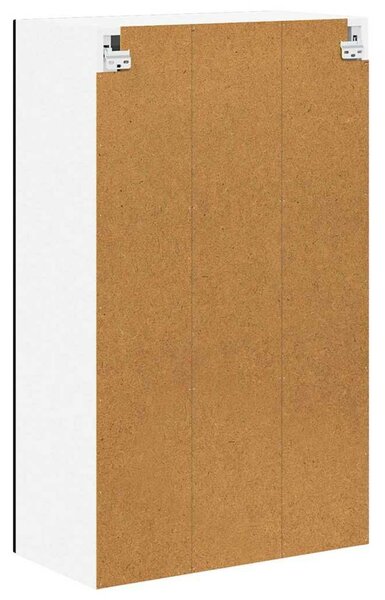 VidaXL Mosogatógép panel Kalmar Fekete 60 x 31 x 100 cm Faanyag