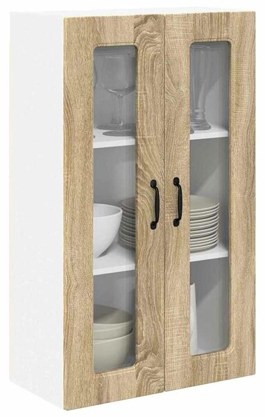 VidaXL Mosogatógép panel Kalmar Sonoma tölgy 60 x 31 x 100 cm Faanyag