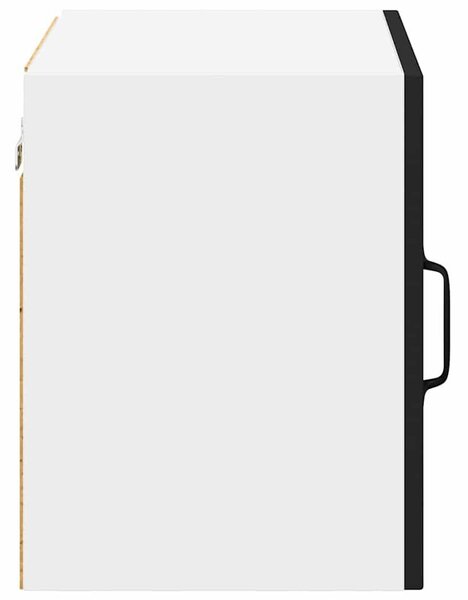 VidaXL Konyhaszekrény 2 pcs Fekete 50 x 31 x 40 cm Faanyag