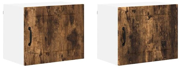VidaXL Konyhaszekrény 2 pcs Füstölt tölgy 50 x 31 x 40 cm Faanyag