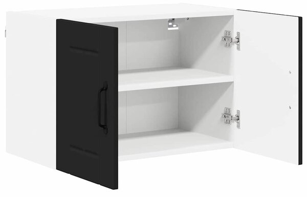 VidaXL Konyhaszekrény 2 pcs Fekete 60 x 31 x 40 cm Faanyag