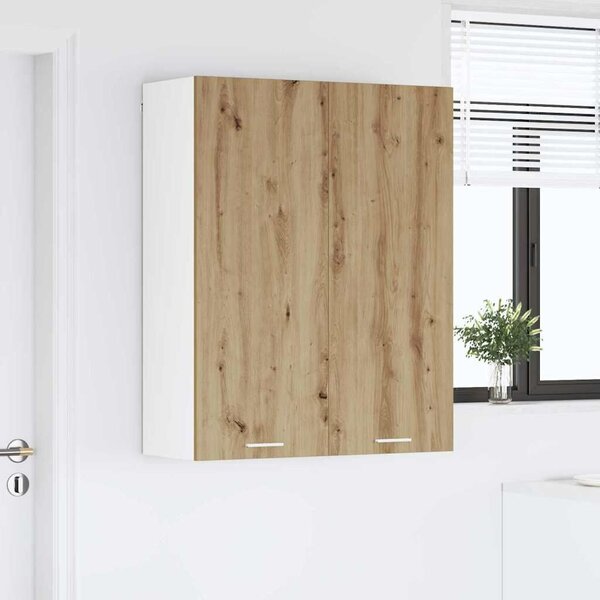 VidaXL Függő szekrény Riga Artisan tölgy 80 x 31 x 100 cm Faanyag