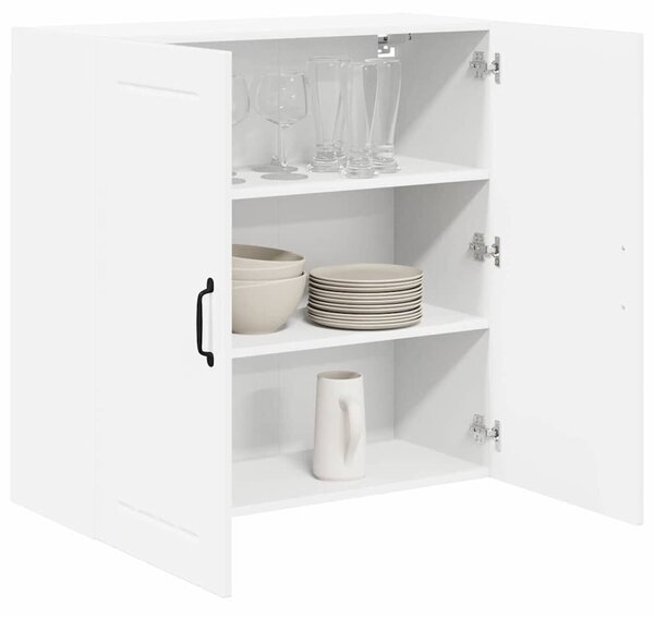 VidaXL Konyhaszekrény Magas Fényű Fehér 80 x 31 x 80 cm Faanyag