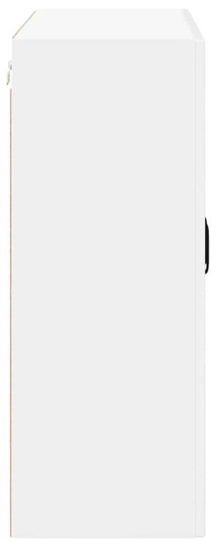 VidaXL Konyhaszekrény Magas Fényű Fehér 80 x 31 x 80 cm Faanyag