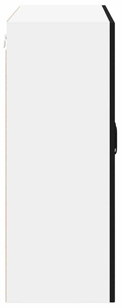 VidaXL Konyhaszekrény Fekete 80 x 31 x 80 cm Faanyag