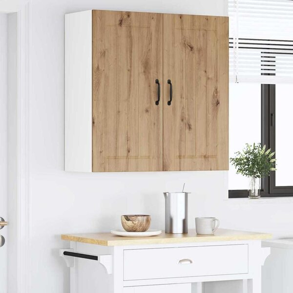 VidaXL Konyhaszekrény Artisan tölgy 80 x 31 x 80 cm Faanyag