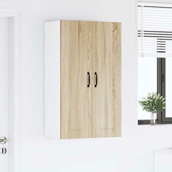 VidaXL Konyhaszekrény Sonoma tölgy 60 x 31 x 100 cm Faanyag