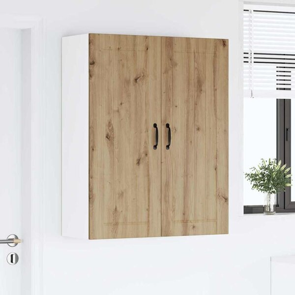 VidaXL Konyhaszekrény Artisan tölgy 80 x 31 x 100 cm Faanyag