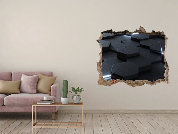 3d lyuk fal dekoráció Absztrakció