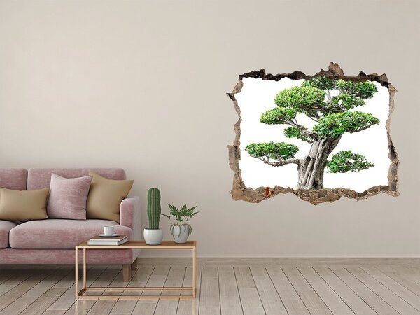 3d lyuk fal dekoráció Bonsai fa