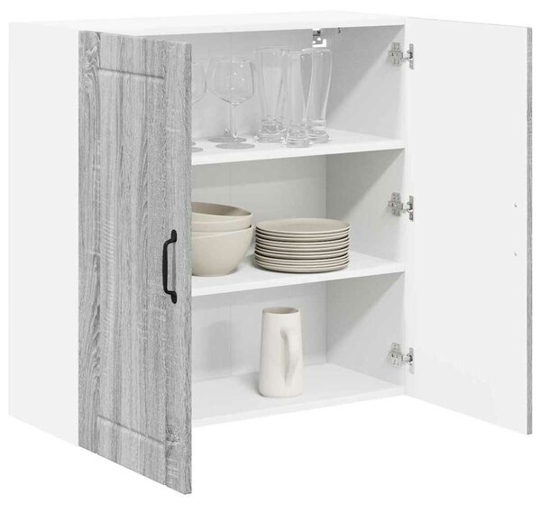 VidaXL Konyhaszekrény Szürke Sonoma 80 x 31 x 80 cm Faanyag