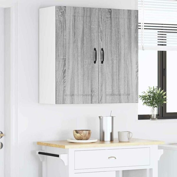 VidaXL Konyhaszekrény Szürke Sonoma 80 x 31 x 80 cm Faanyag