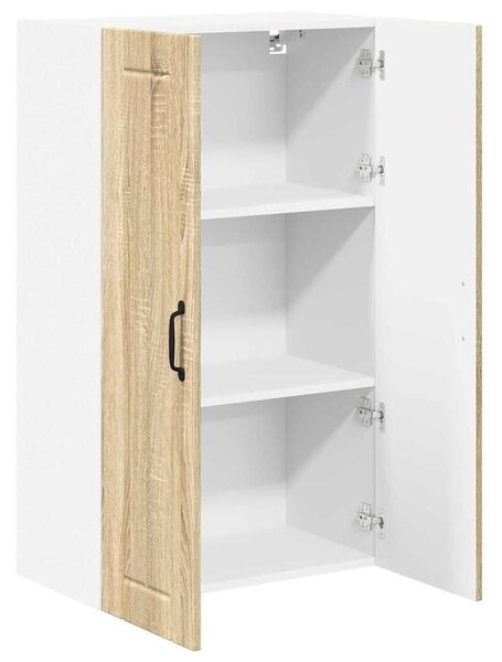 VidaXL Konyhaszekrény Sonoma tölgy 60 x 31 x 100 cm Faanyag