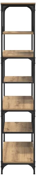 VidaXL Könyvszekrény kézműves tölgy 81 x 36 x 176 cm Faanyag