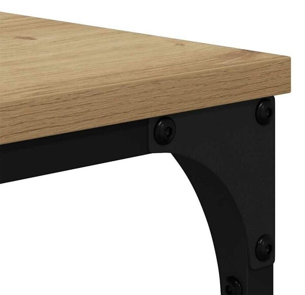 VidaXL Könyvszekrény kézműves tölgy 81 x 36 x 176 cm Faanyag