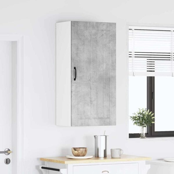 VidaXL Konyhaszekrény Beton Szürke 50 x 31 x 100 cm Faanyag
