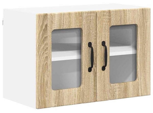VidaXL Konyhaszekrény 2 pcs Sonoma tölgy 60 x 31 x 40 cm Faanyag