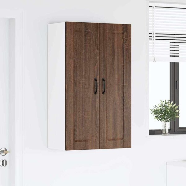 VidaXL Konyhaszekrény Barna Tölgy 60 x 31 x 100 cm Faanyag