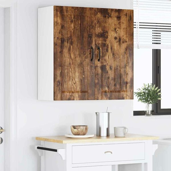VidaXL Konyhaszekrény Füstölt tölgy 80 x 31 x 80 cm Faanyag