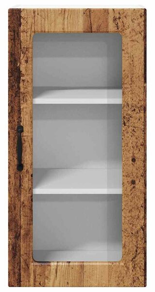 VidaXL Konyhaszekrény 2 pcs Öreg fa 40 x 31 x 80 cm Faanyag