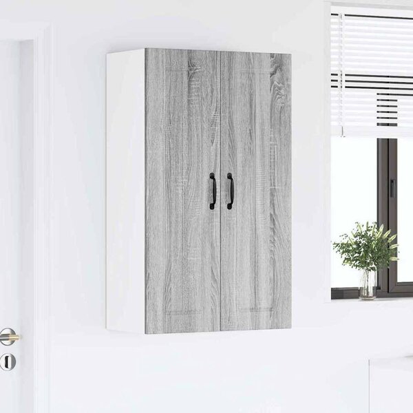 VidaXL Konyhaszekrény Szürke Sonoma 60 x 31 x 100 cm Faanyag